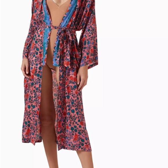Natalie Martin Diane Robe in Pisces Print - Picture 11 of 12